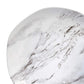 Melamine Dinnerware Set, Service for 4, White Marble - Set of 12