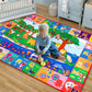 Baby Cotton Play Mat, Playmat Baby Crawling Mat for Floor Baby Mat Large Super Soft Extra Thick (0.6Cm), Plush Surface Foldable Non-Slip Non-Toxic