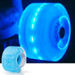 8 Pack 78A Light up Roller Skate Wheels 32 X 58Mm, Luminous Skate Wheels with Bearings Installed for Indoor or Outdoor Double Row Skating and Skateboard Accessories