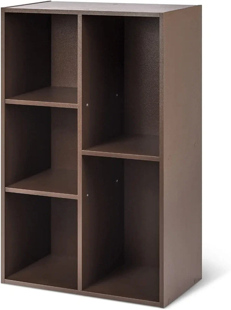 5-Cube Organizer Bookcase, Espresso