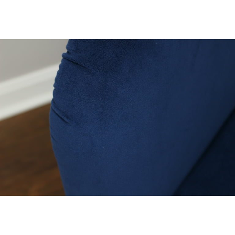 Mainstays Microfiber Tub Accent Chair, Blue