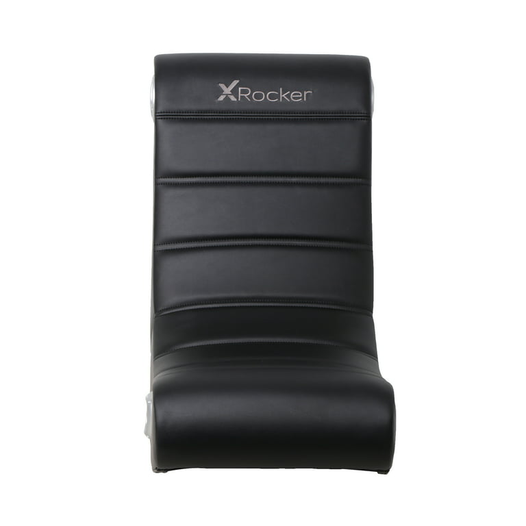 X Rocker Play 2.0 Floor Rocker Gaming Chair, Black