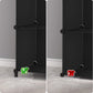 6-Cube Storage Organizer, Closet Organizer Storage Shelf Bookcase Bookshelf with Metal Hammer, Storage Cubes Organizer Cabinet for Kids, Closet, Bedroom, Bathroom, (11.8X11.8X11.8 Inch), Black