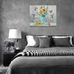 Abstract Hummingbird Sunflower Wall Art Canvas Inspirational Quotes Poster Farmhouse Flowers Artwork Modern Home Decorations Framed and Stretched Ready to Hang for Living Room Bedroom Office12X16Inch