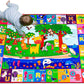 Baby Cotton Play Mat, Playmat Baby Crawling Mat for Floor Baby Mat Large Super Soft Extra Thick (0.6Cm), Plush Surface Foldable Non-Slip Non-Toxic