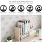 - Desktop Organizer Office Storage Rack Adjustable Wood Display Shelf | Birthday Gifts - Toy - Home Decor | - Free Style Rotation Display - True Natural Stand Shelf White Wood Tone
