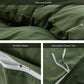 BEDSURE Olive Green Duvet Covers Queen Size - Soft Brushed Microfiber 3 Pieces with Zipper Closure, 1 Duvet Cover 90X90 Inches and 2 Pillow Shams(No Comforter)