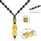 Feng Shui Black Obsidian Wealth Bracelet Necklace Pi Xiu Set，Feng Shui Bracelet for Women Men，Pi Xiu Good Luck Necklace Feng Shui Bracelet