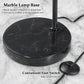 Modern Floor Lamp for Living Room Contemporary Arc Lamp behind the Couch Tall Standing Reading Lamp with Hanging Shade & Foot Switch Adjustable Arm for Bedroom Office Industrial Style Lighting Black