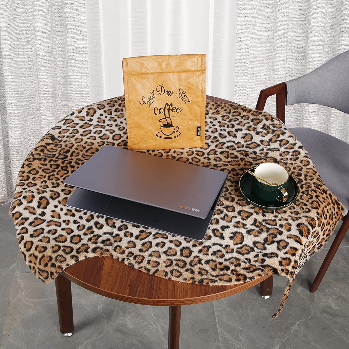 Leopard Rug Cheetah Print Rug Area Carpet Cute Western Decor Animal Skin Rugs for Living Room Bedroom Non-Slip 43.3" L X 29.5" W(3.6Ft X 2.4Ft)