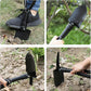Mini Folding Shovel High Carbon Steel, Portable Lightweight Outdoor Tactical Survival Foldable Snow Shovel, Entrenching Tool, Camping, Hiking, Digging, Backpacking, Car Emergency