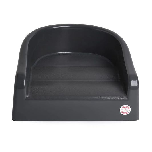Soft Booster Seat, Charcoal Grey , 4X7.2X13.8 Inch (Pack of 1)