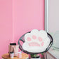 Comfy Chair Cushion Plush Cat Paw Cushion Lazy Sofa Seat Cushion Cozy Floor Cushion Seat Pillow Gift for Girl (70*60Cm, White)