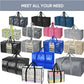 6 Pack Extra Large Moving Bags with Zippers & Carrying Handles, Heavy-Duty Storage Tote for Space Saving Moving Storage