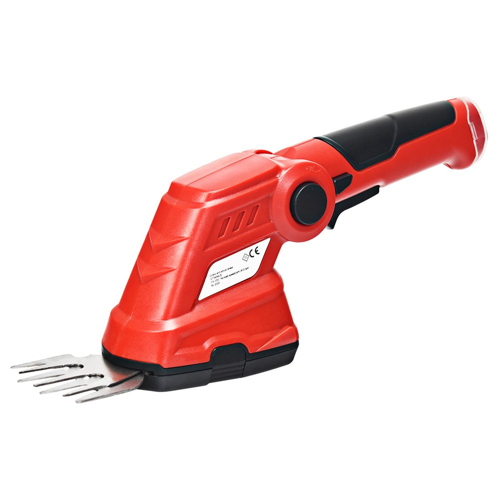 IRONMAX 3.6V 2-In-1 Cordless Grass Shear Cutter Shrub Trimmer W/Rechargeable Battery