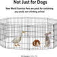 New World Pet Products B550-24 Foldable Exercise Pet Playpen, Black, Small/24 Inch X 24 Inch