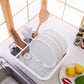 Collapsible Dish Drying Rack RV Accessories Camper Accessories for inside Kitchen Collapsible Drying Dish Storage Rack Camper Accessories for Travel Trailers (Normal)