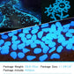 【400 Pcs】 Glow in the Dark Rocks,Glowing Stones Garden Glow in the Dark Pebbles Outdoor Decorative Stones Small Patio Decor Garden Decorations