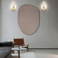 LED Wall Lights for Bedroom Gold Modern Wall Lamps Set of 2 Plug in Wall Light Fixtures 5500K 10Watt Each
