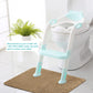 Potty Training Seat with Step Stool Ladder, Potty Training Toilet for Kids Boys Girls Toddlers-Comfortable Safe Potty Seat with Anti-Slip Pads Ladder (Blue)