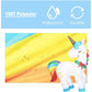 Homify 6FT Christmas Inflatables, Unicorn Inflatable with Built-in Rotating Lights, Christmas Blow Up Yard Decorations for Lawn, Garden Outdoor/Indoor Decor