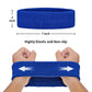 GOGO 6 Pieces Sports Headbands Terry Cloth Sweat Absorbing Head Band Navy