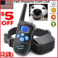 1000 FT Remote Dog Shock Training Vibration Collar Rechargeable LCD Pet Trainer