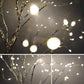 20" 108 LEDs Tabletop Bonsai Tree Light-Fairy Light Spirit Tree Lamp, Lighted Artificial Christmas Tree Light for Decoration Inside Aesthetic Room Home Bedroom Night Light Decor, USB /Battery Powered