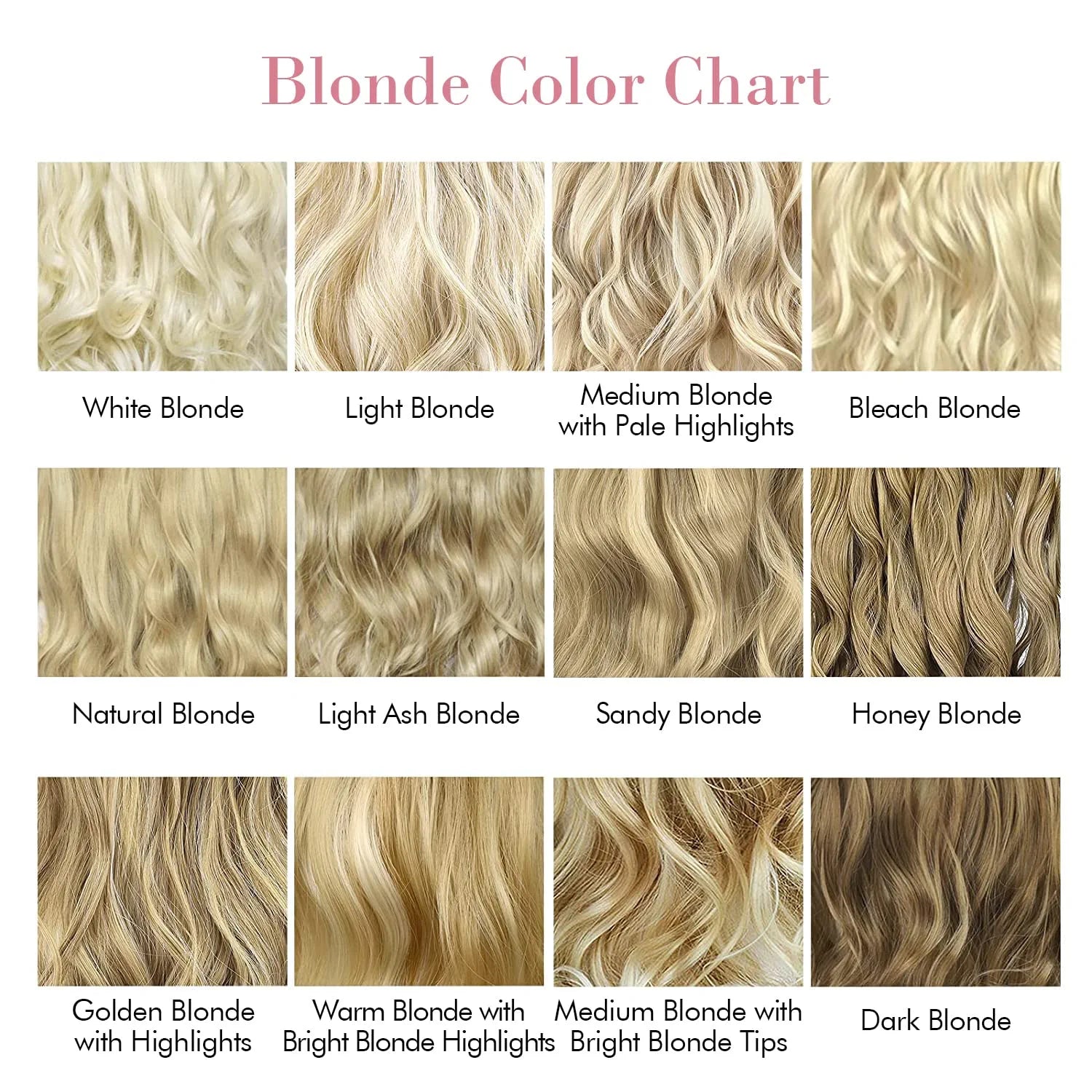 REECHO Invisible Wire Hair Extensions with Transparent Headband Adjustable Size Removable Secure Clips in Curly Wavy Secret Hairpiece for Women 20 Inch - Light Blonde