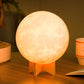 Moon Lamp, 16 Colors 7.1 Inch 3D Print Moon Light with Stand Remote Touch Tap Control, USB Rechargeable Dimmable LED Night Lights for Kids Adults Friends Family Lover Birthday Christmas Gifts