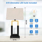 Touch Control Table Lamp with USB Charging Port, 3-Way Dimmable Desk Lamp Modern Nightstand Lamp with Fabric Lampshade for Reading Living Room Office(Dimmable Bulb Included)
