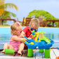 Hot Bee 3 in 1 Water Table for Toddlers 1 2 3 Year Old Outdoor Boys Girls Sand Water Beach Toys