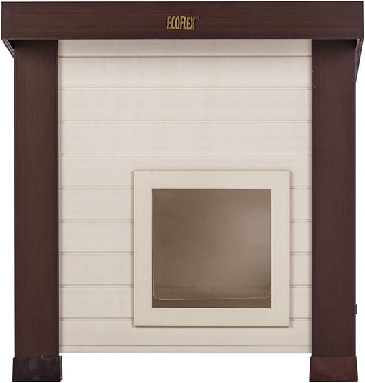 Ecoflex Albany Outdoor Feral Cat House, Multicolor