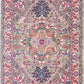 Passion Bohemian Light Grey/Pink 5'3" X 7'3" Area Rug, Easy Cleaning, Non Shedding, Bed Room, Living Room, Dining Room, Kitchen (5X7)