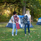 Ozark Trail Oversized Quad Camping Chair, Blue Cove