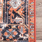 Florence Vintage Persian Runner Rug, 2' 8" X 8', Rust Red