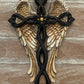 Angel Wings Wall Cross - Jesus Spiritual Art Sculpture