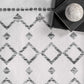 Moroccan Blythe Machine Washable Area Rug, 4' X 6', Grey