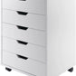 Halifax Storage/Organization, 5 Drawer, White