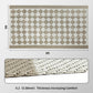 Reversible Rugs Plastic Patio Area Rugs, Lightweight outside Mats for Patio, Straw, RV Camping, Beach and Picnic (5X8Ft Taupe)