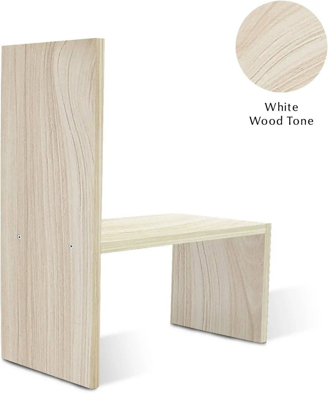 - Desktop Organizer Office Storage Rack Adjustable Wood Display Shelf | Birthday Gifts - Toy - Home Decor | - Free Style Rotation Display - True Natural Stand Shelf White Wood Tone