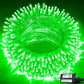 33Ft 100 LED Green Christmas Lights, 8 Modes Green Christmas String Lights, Outdoor Waterproof Green Lights for Christmas Decorations, Halloween, Party, Garden, St Patrick'S Day