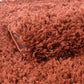 - Über Cozy Solid Shag Collection Rug – 5' X 8' Terracotta Shag Rug Perfect for Bedrooms, Dining Rooms, Living Rooms, 5 X 8 Feet