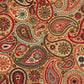 Ottohome Collection Non-Slip Rubberback Paisley Design 5X7 Indoor Area Rug, 5' X 6'6", Beige