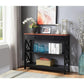 Convenience Concepts Oxford 1 Drawer Console Table, Cherry/Black