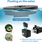 Solar Fountain Pump with LED Lights, 3W Solar Bird Bath Fountain Pump, Free Standing Floating Solar Fountain Water Pump for Bird Bath, Garden, Pond, Pool, Fish Tank