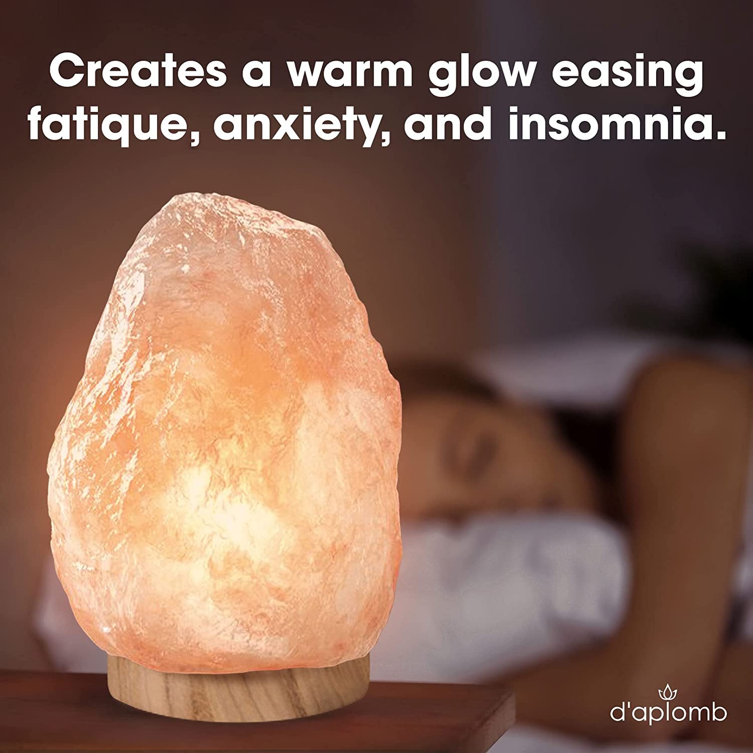 100% Authentic Natural Himalayan Salt Lamp; Large Hand Carved Natural Chunk Pink Crystal Rock Salt from Himalayan Mountains; Dimmer Cord; 12 Lbs