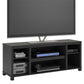 Mainstays Parsons TV Stand for TVs up to 50", Black Oak