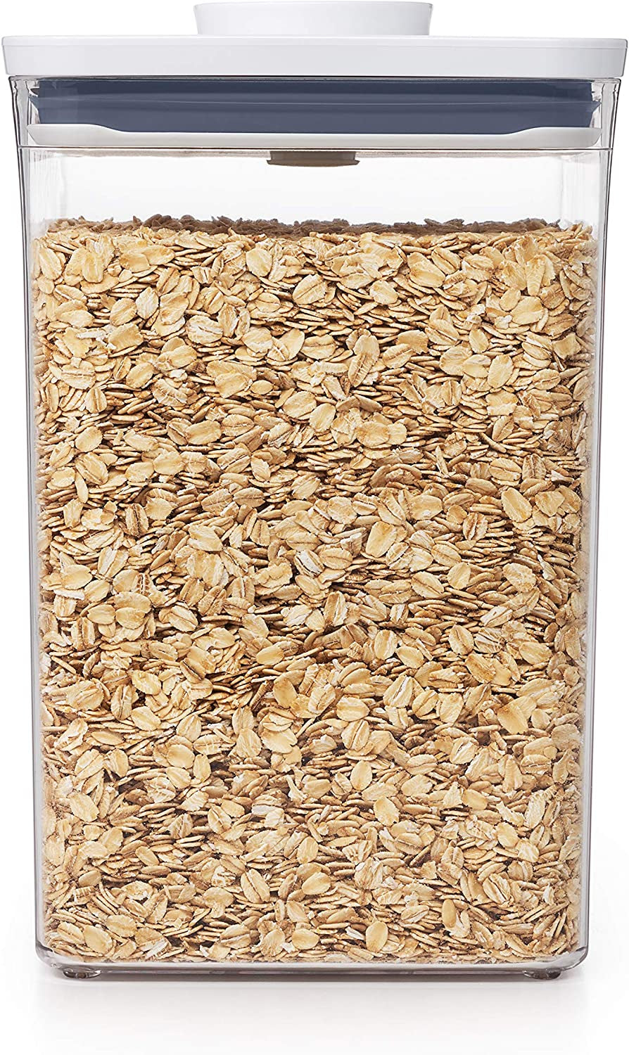 Good Grips POP Container – Airtight 4.4 Qt for Flour and More Food Storage, Square, Clear
