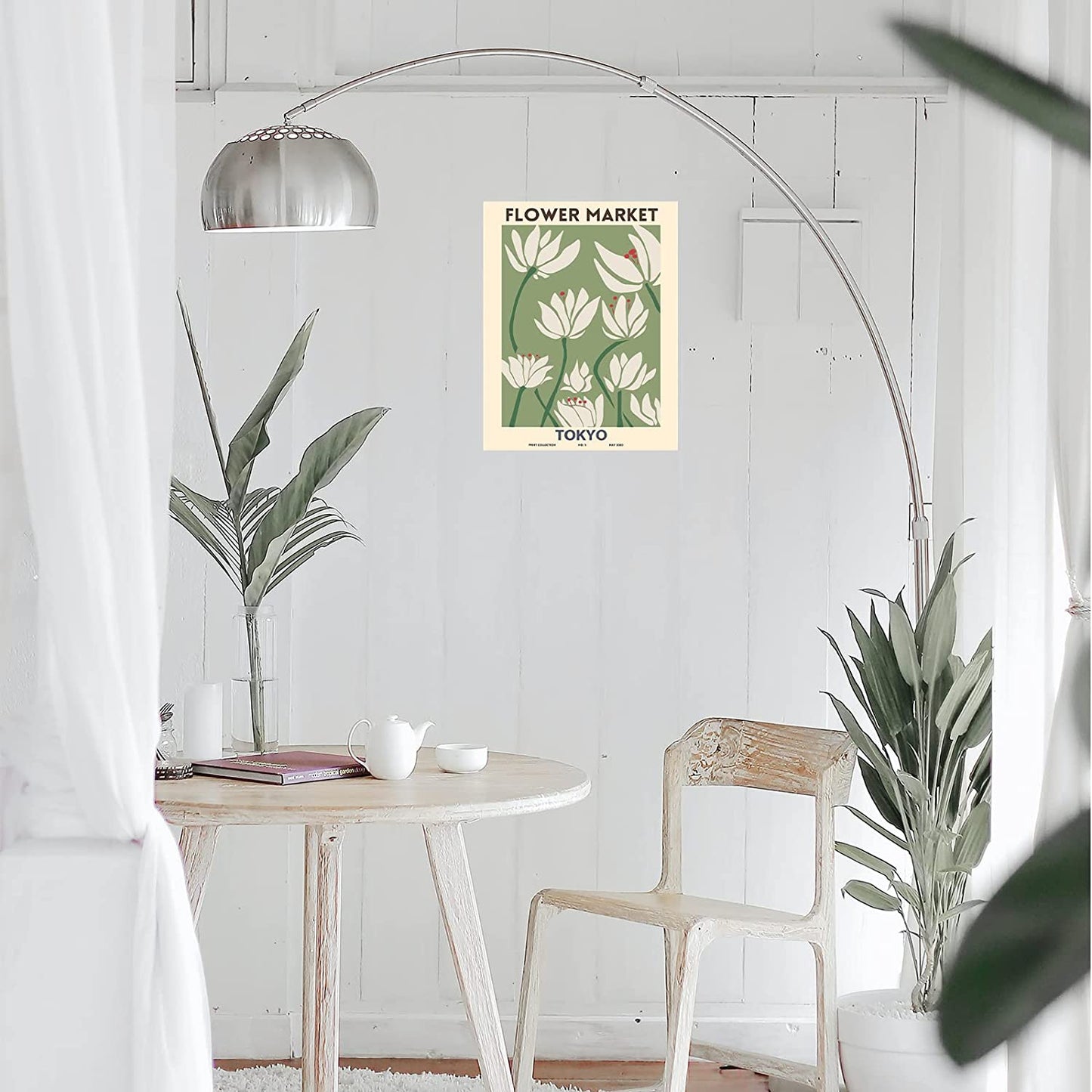 Flower Market Poster Matisse Wall Art Botanical Art Prints Wall Art for Living Room Posters for Room Aesthetic 8 X 12 Inch UNFRAMED